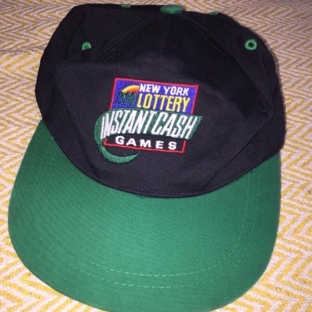 NY LOTTERY HAT